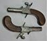 Picture of W14 Pair of Percussion Travelling Pistols by Smith of London 
